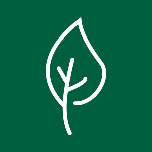 Leaf logo for DA Sustainability